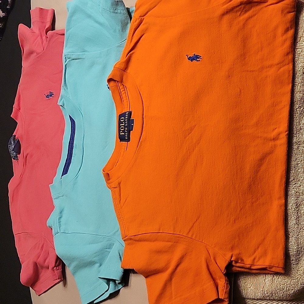 3 Boys Polo t-shirts size 6